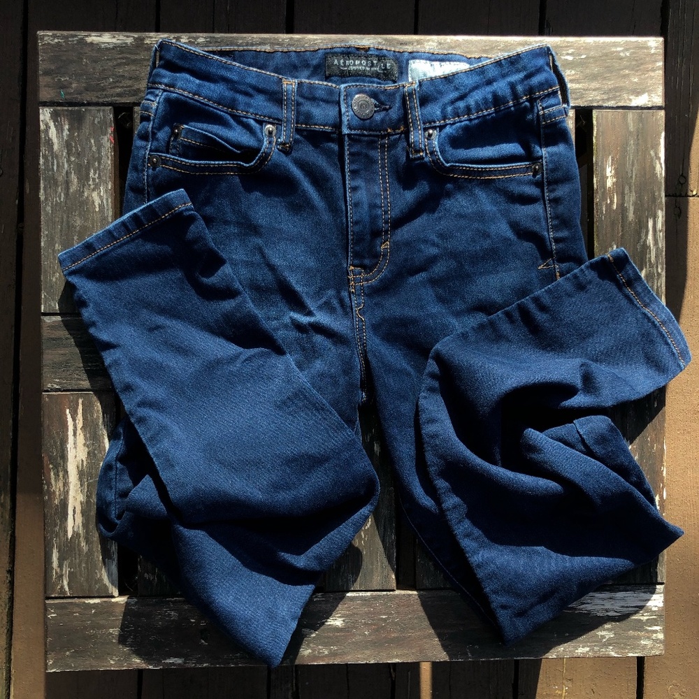 aeropostale high waisted jeggings